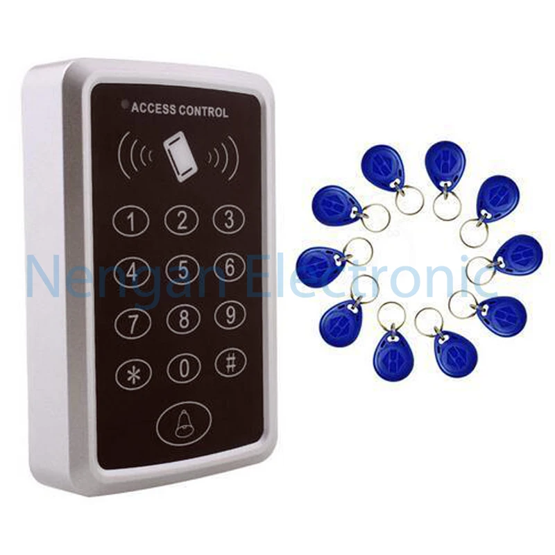 

Proximity 125KHZ EM RFID Keypad 1000 User Access Controller Door Opener