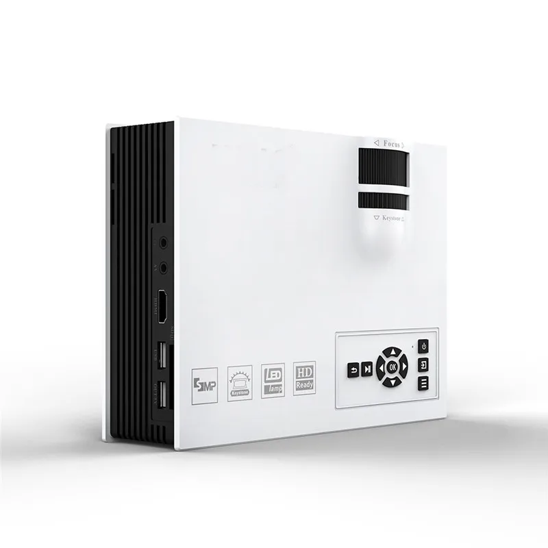 HIPERDEAL 800 люмен TFT Мини ЖК-проектор UC40+ HD 1080P домашний ручной пульт дистанционного управления мини-проектор HDMI проектор Apr19
