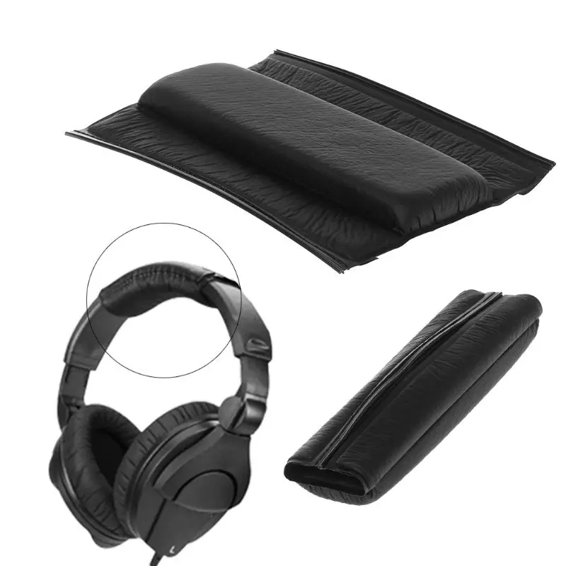 OOTDTY 1 Set Replaced Leather Headset Earpads Ear Cushions Cup Headband Cover for Sennheiser HD280 Pro Headphones Accessories |