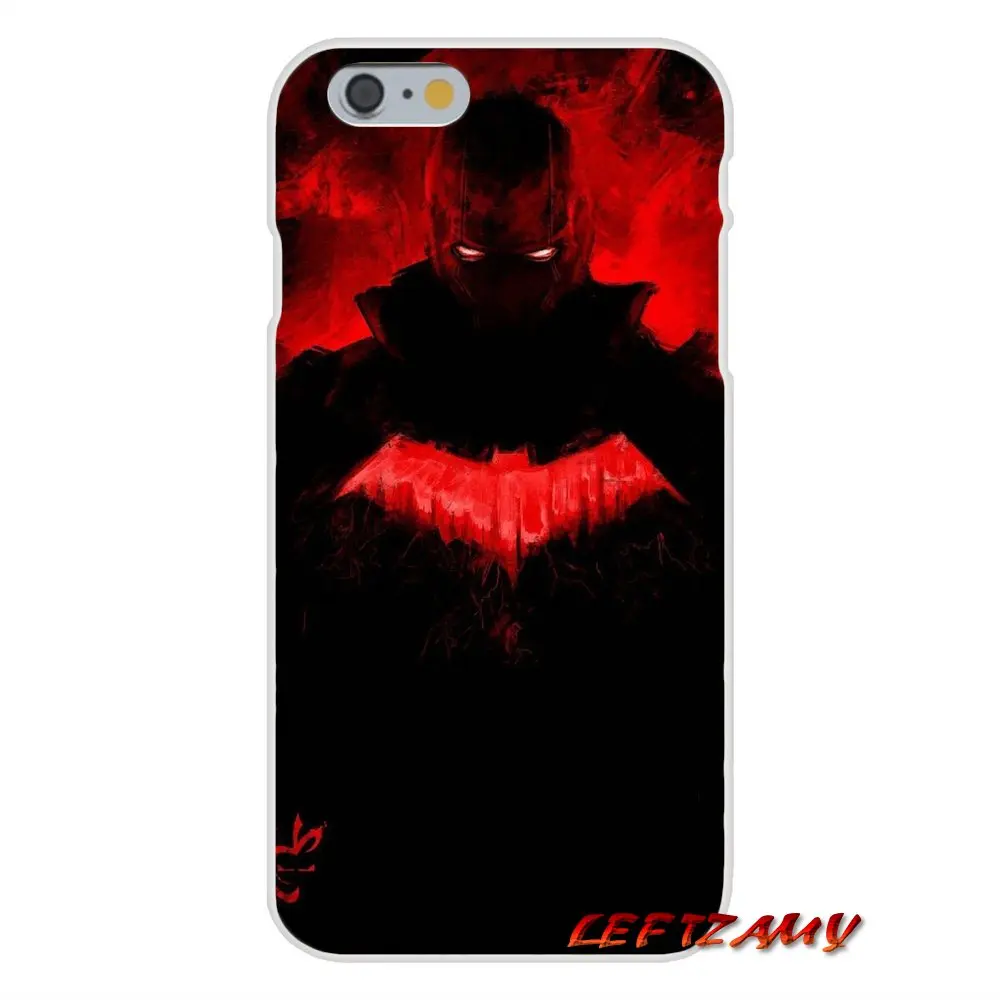 Аксессуары чехлы для телефонов DC Batman Red Hood Для Samsung Galaxy S4 S5 MINI S6 S7 edge S8 S9 S10 Plus Note 3 4 5 8