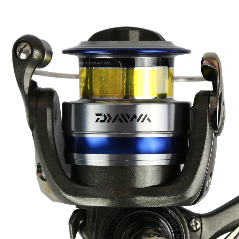 DAIWA MEGAFORCE спиннинговые Рыболовные катушки с запасной ABS катушкой 2000A 2500A 3000A 4000A спиннинговое колесо Carretilha Pesca аксессуары
