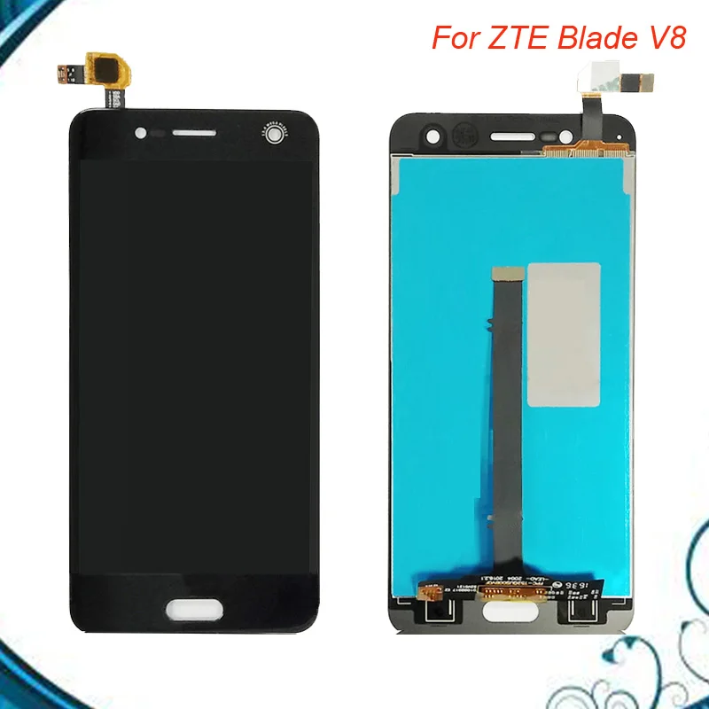 100% Tested OK For ZTE Blade V8 LCD Display Touch Screen Digitizer BV0800 Free Shipping IN Stock | Мобильные телефоны и