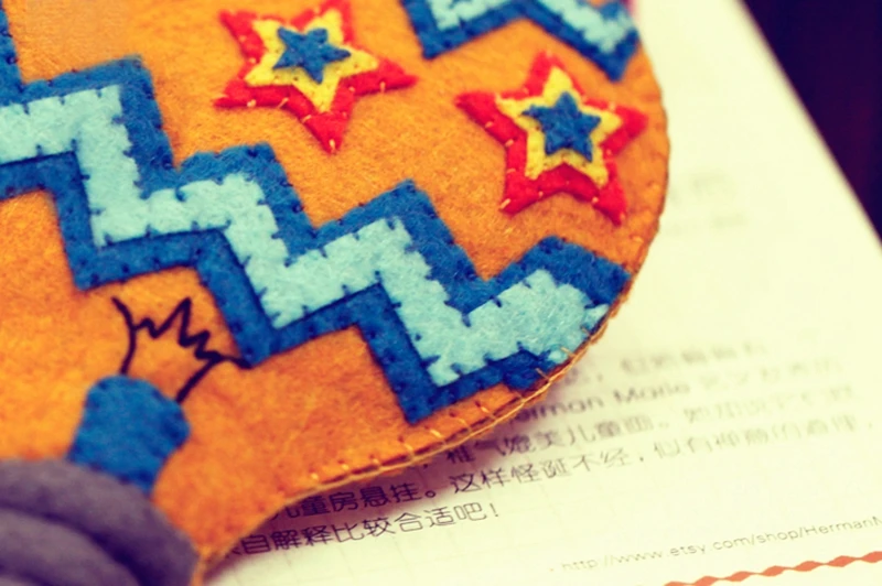 Новинка 2018 набор для гарнитуры войлок сделай сам упаковка зеленый материал