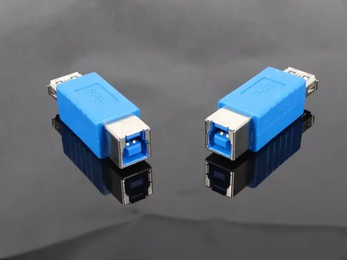 Премиум Переходник USB 3 0 A мама к принтеру B 10 шт./лот переходники USB3.0 AF К BF