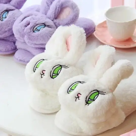 Домашние тапочки Wego с мультяшными большими глазами и кроликом коллекция