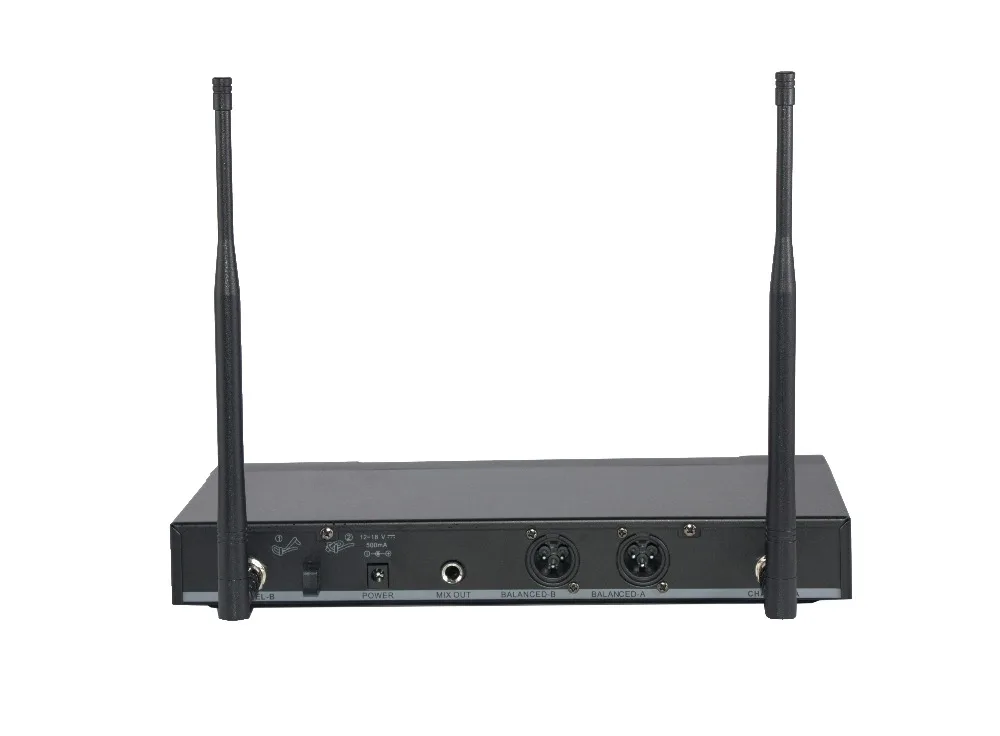 IiiMymic DF B 200 канальный UHF беспроводной микрофон Система со звуковым эффектом 2