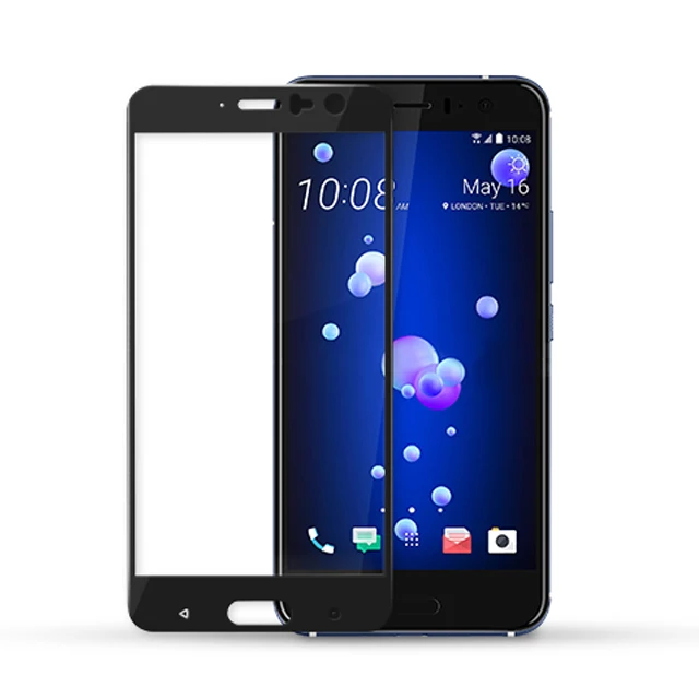 Для htc U11 3D изогнутое полное защитное покрытие из закаленного Стекло для htc U11 U 11 двойная защита экрана 5,5 дюймовая защитная Пленка чехол 3D