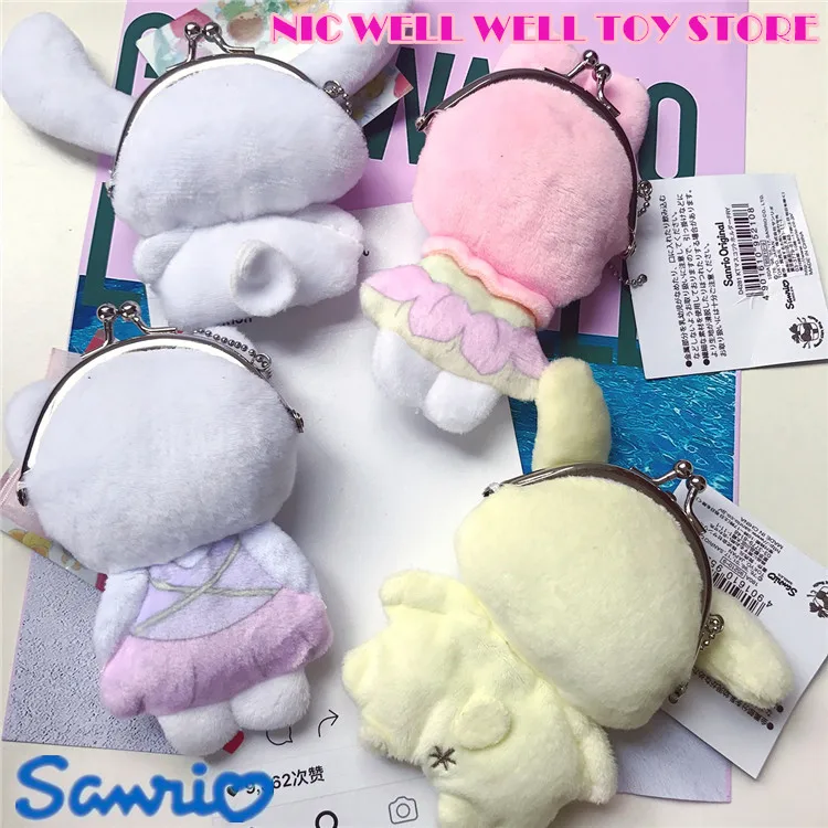 Милая игрушка My Melody Cinnamoroll пудинг Мультфильм собаки плюшевые мини портмоне для ребенка подарок 11 см