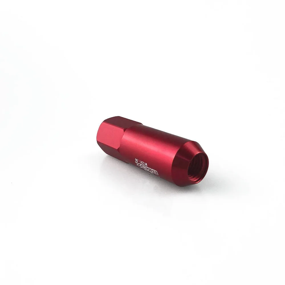 M12X1.25 20 шт. Bl Jdm стиль алюминиевый Расширенный тюнер Колесные гайки для колесных