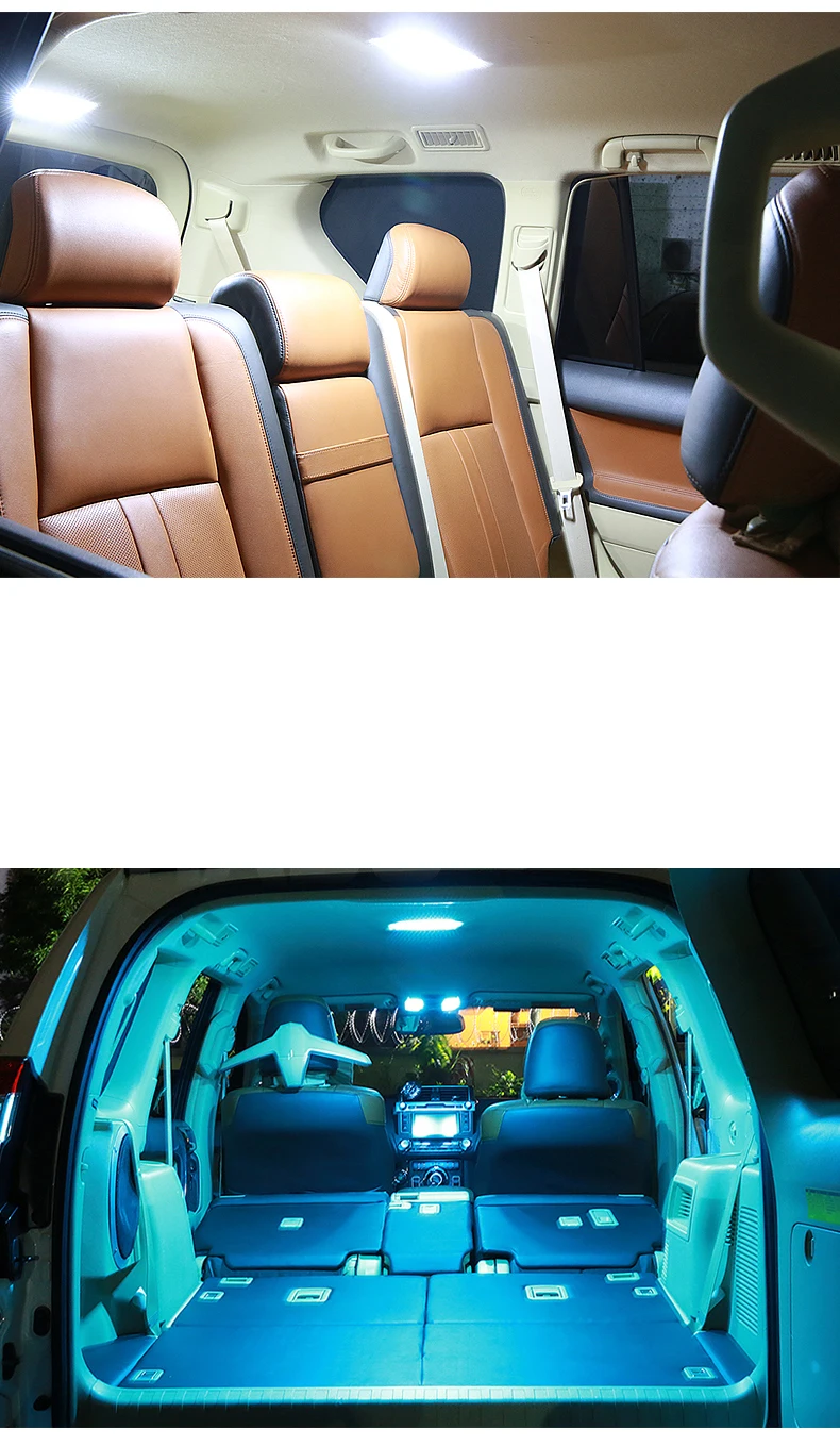 Lsrtw2017, устанавливаемый на крыше автомобиля чтение led светильник для toyota land cruiser prado 2010 2011 2012 2013