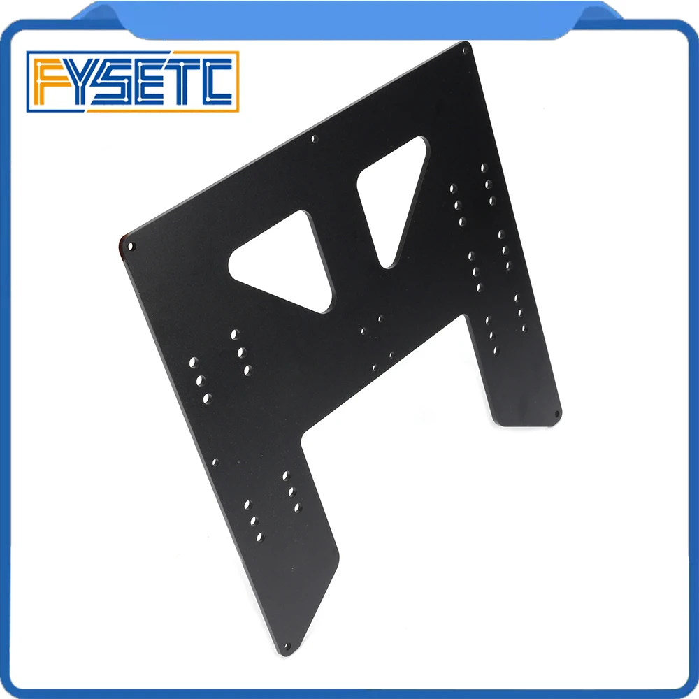 Черная Улучшенная Y образная каретка анодированная алюминиевая пластина для A8