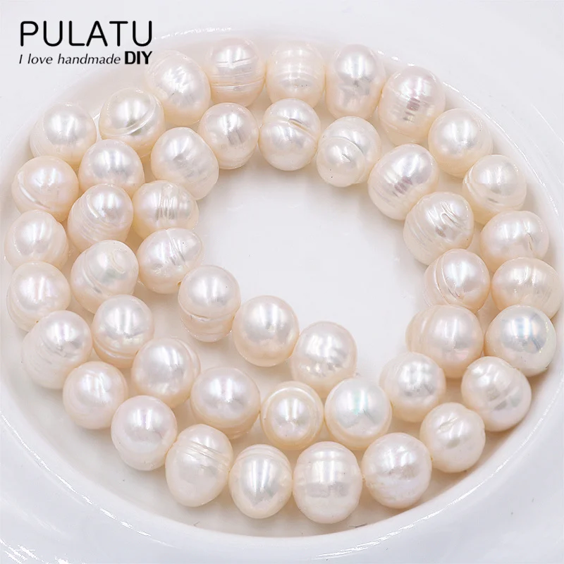 10 шт./лот пресноводный жемчуг натуральный камень бусины для изготовления