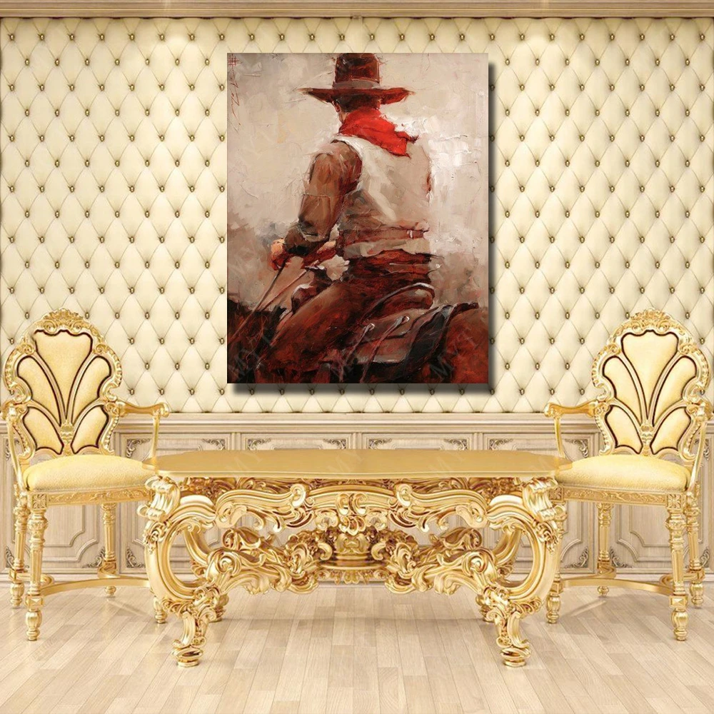 Китайские художники ручная роспись современный рисунок стены искусства картины