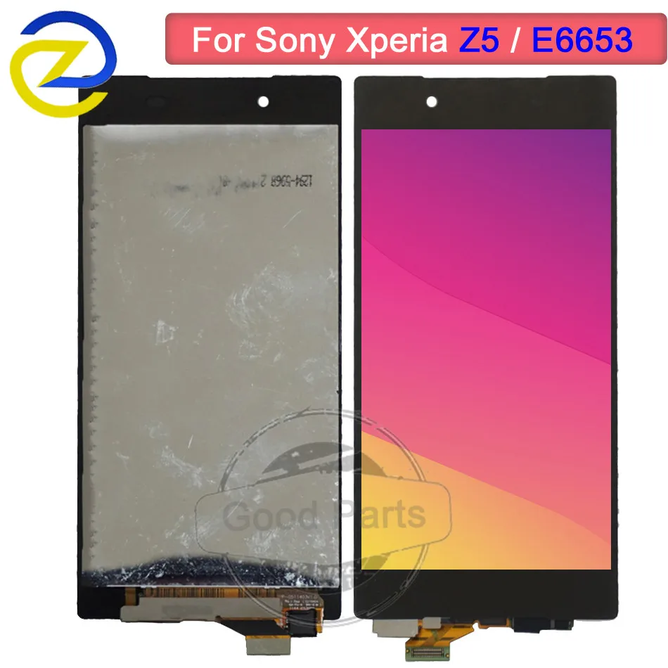 5 2 &quotдля Sony Xperia Z5 E6633 E6683 ЖК-дисплей кодирующий преобразователь сенсорного экрана