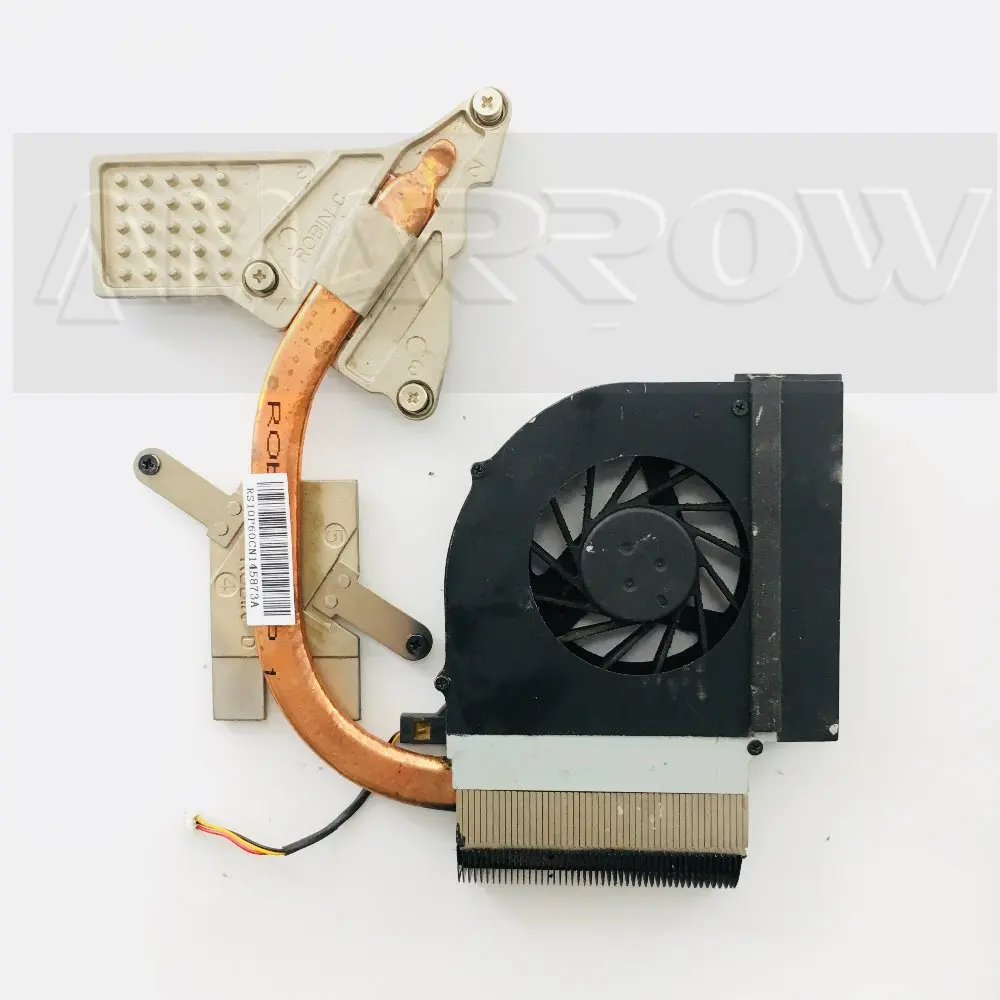 Оригинальный кулер для охлаждения процессора HP Compaq CQ61 G61 с радиатором 534684-001