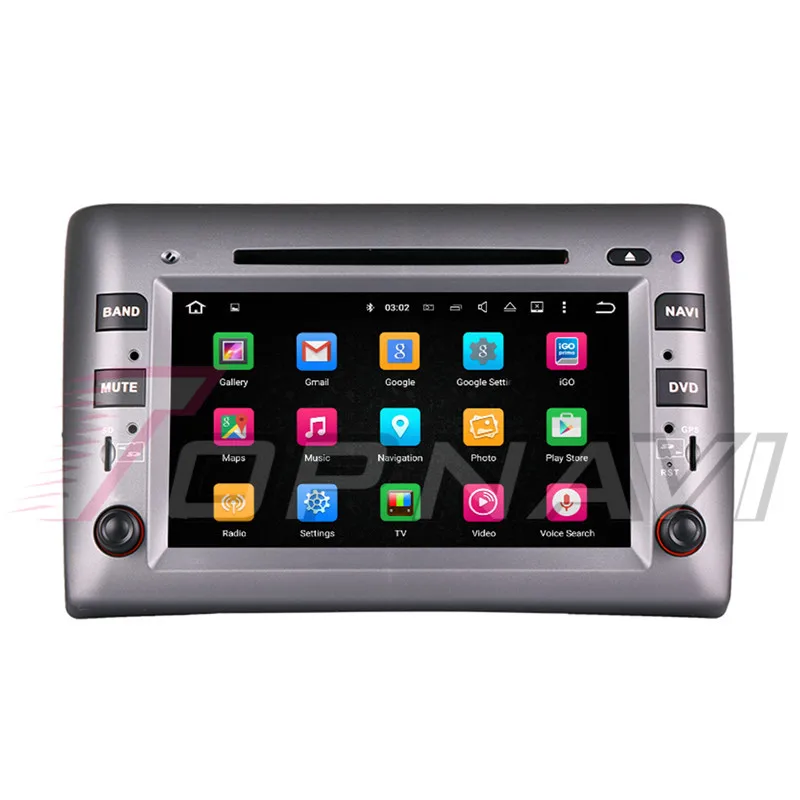 Автомобильный DVD плеер Topnavi Android 10 0 для Fiat Stilo 2002 2003 2004 2005 2006 2007 2008 2009 2010 Стерео GPS