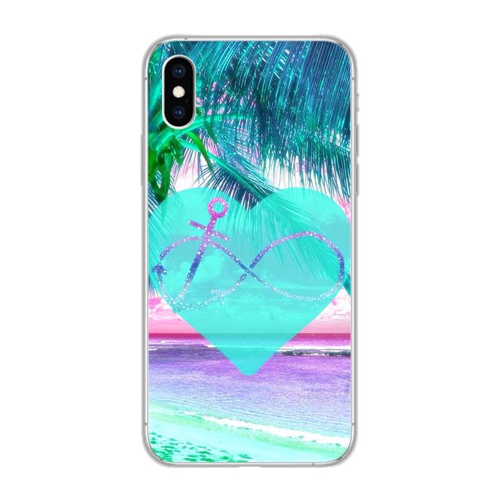 Ciciber чехлы для телефонов iPhone 11 Pro Max 8 7 6 6s Plus SE 5S Мягкий чехол из ТПУ X Xs XR XS пляжный