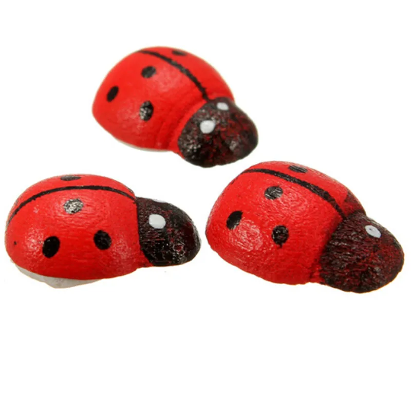 2000 шт. детские деревянные наклейки божья коровка|decorative decorative|kids kidsdecorative home decor |