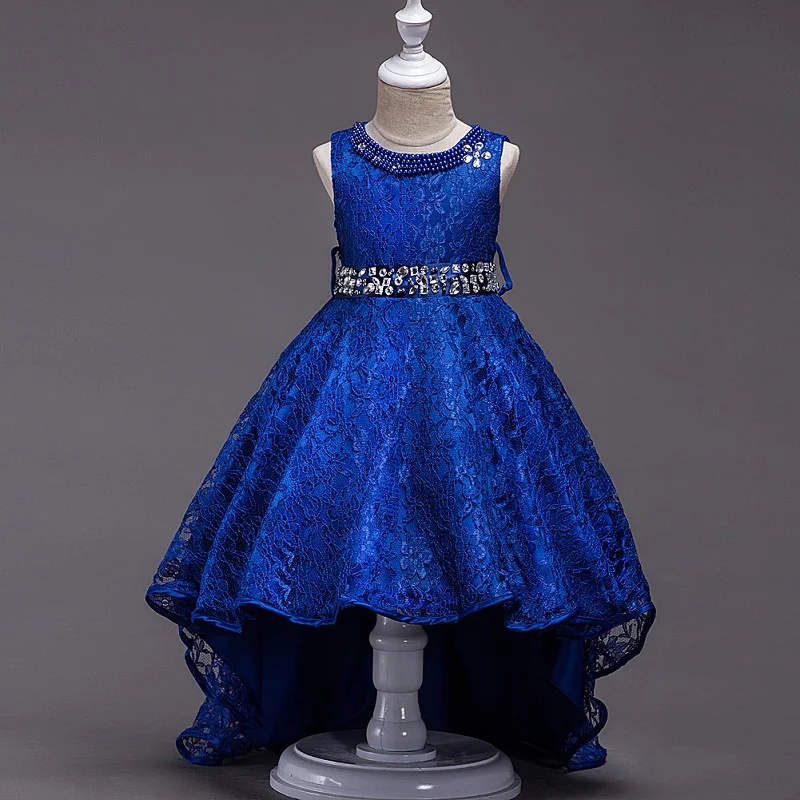 2019 Новое поступление летнее платье для маленьких девочек свадебное после до
