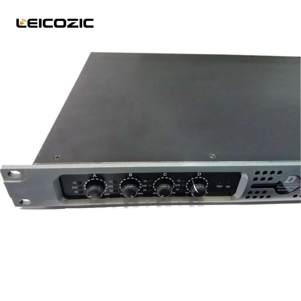 Leicozic DX8150 8-канальный усилитель класса d профессиональные звуковые усилители 8x250 Вт RMS 4ohm усилитель профессиональный усилитель мощности сценический
