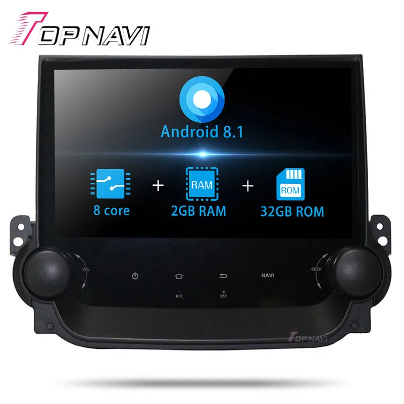 Автомагнитола 2 din с GPS навигацией 9 дюймов Android 8 1 для Checrolet Malibu 2012 2013 2014