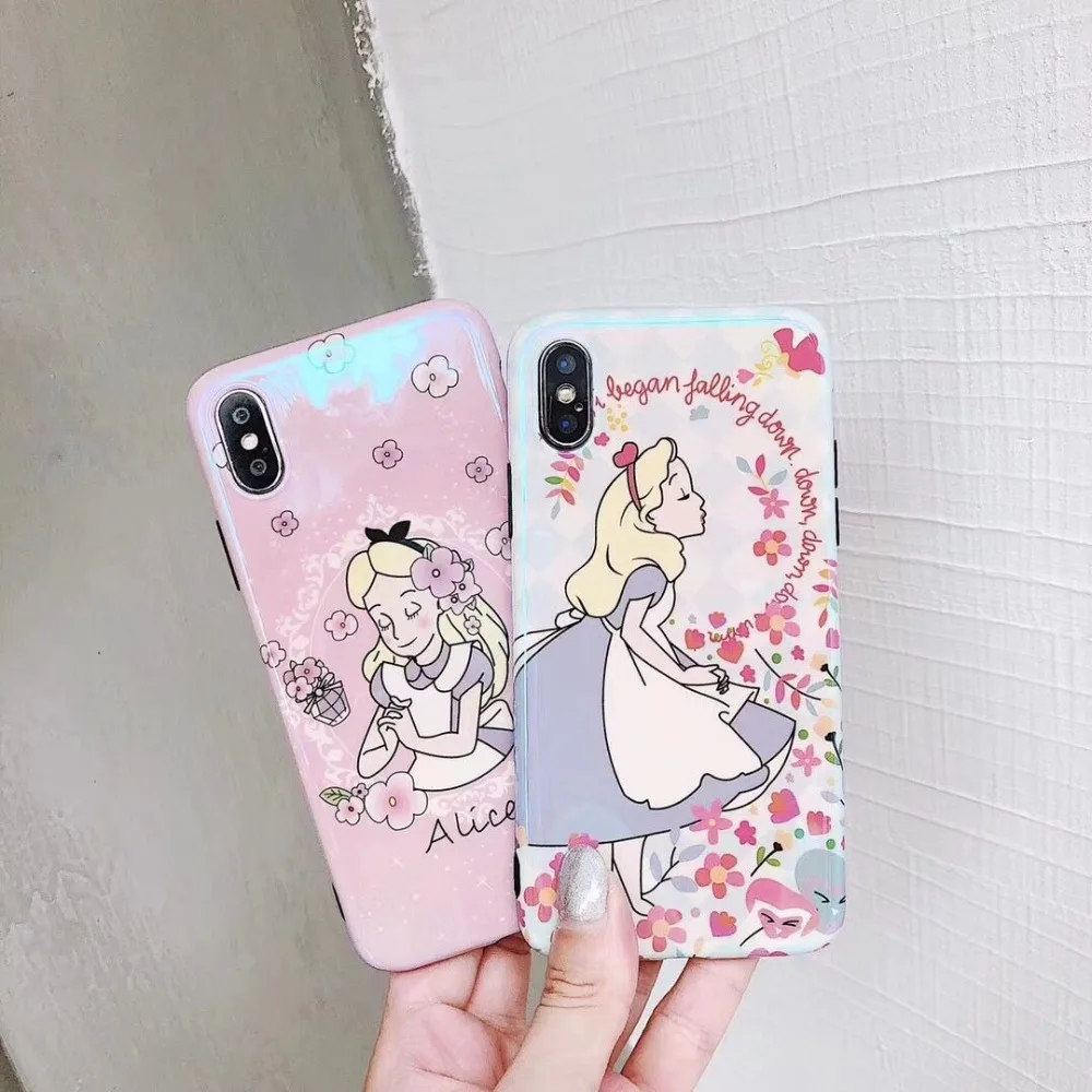 ORYKSZ чехол для iPhone 6 6s 8 Plus Чехлы Роскошные Винтаж девочек в цветочек силиконовая