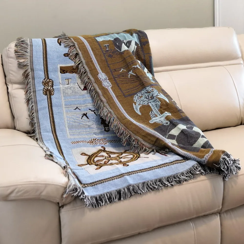 Ковер в стиле пиратского корабля навигационный дизайн ковер скатерть одеяло для