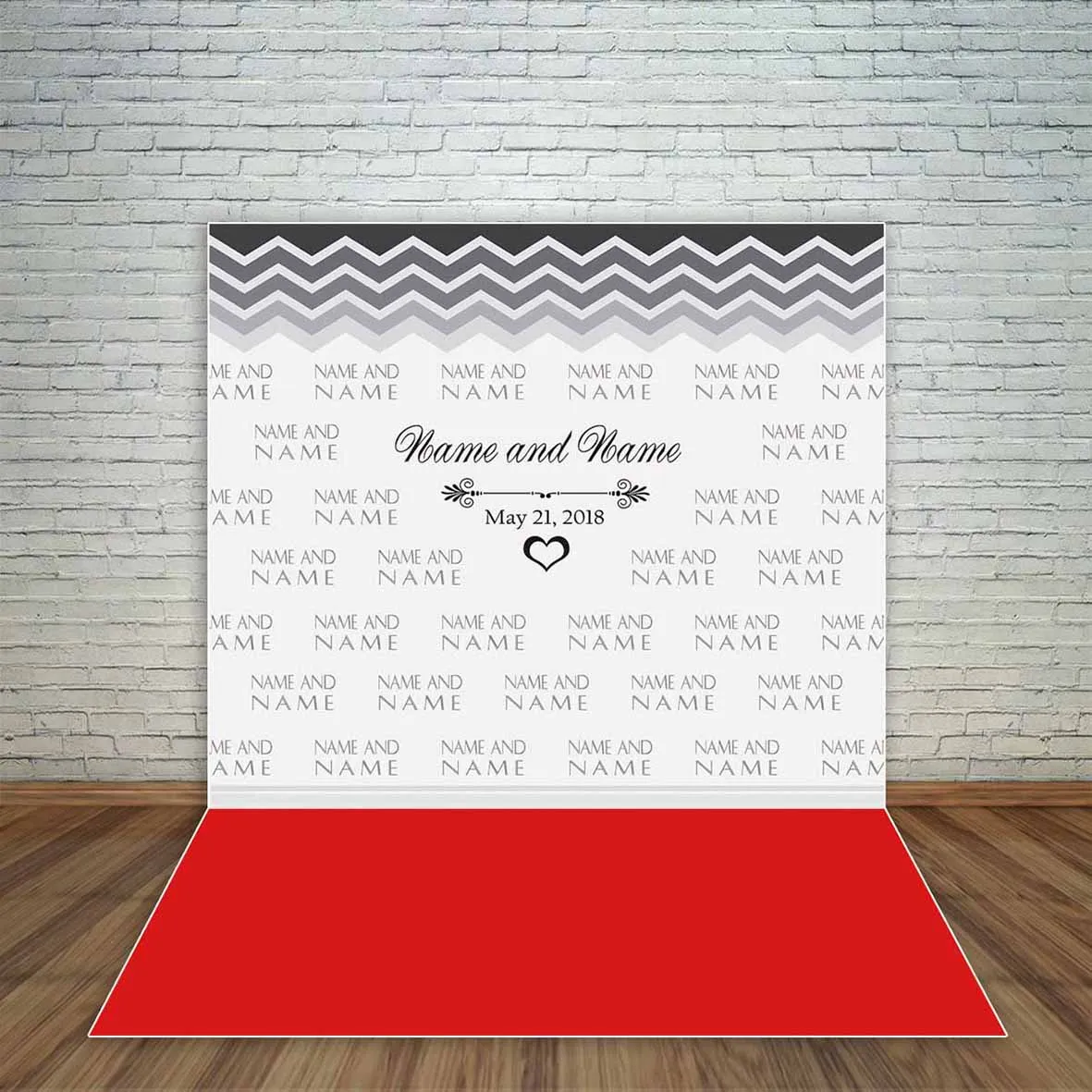 Allenjoy фотографический фон для фотосъемки шеврон шаблон на заказ свадебный