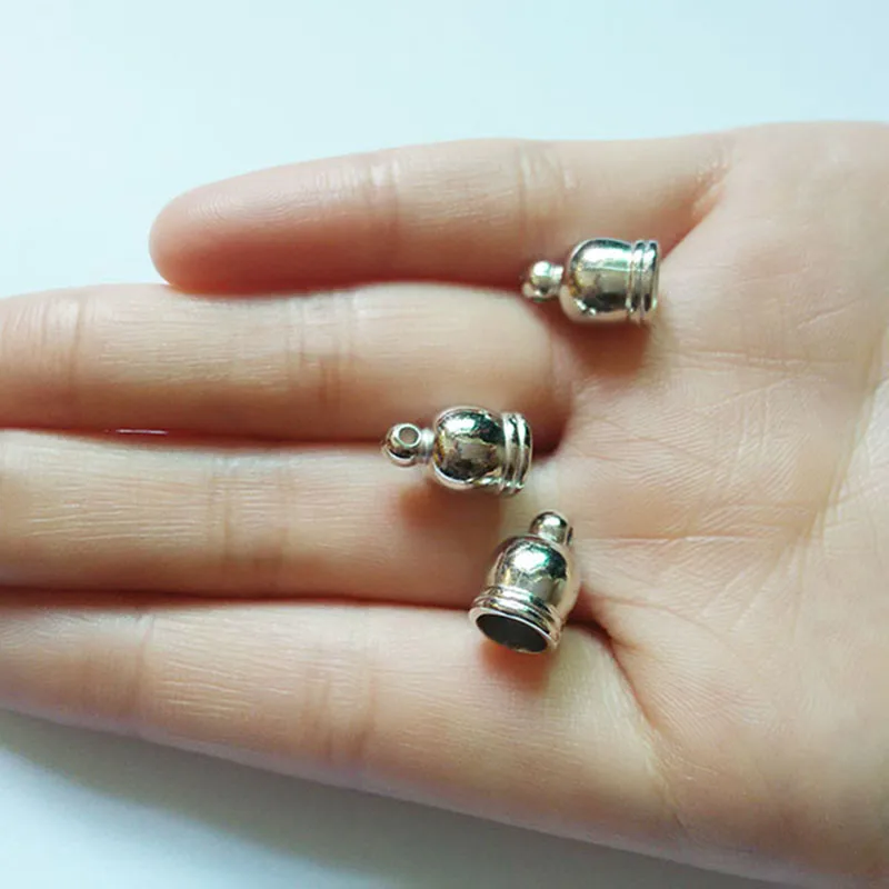 Аксессуары для аксессуаров: кожаный шнур ожерелье Концевики петли текстурные