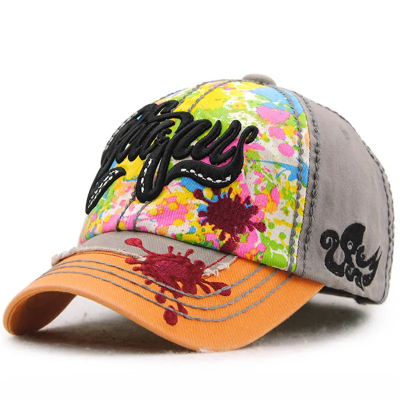 Мода письмо Вышивка Бейсбол Кепки для детей хлопок snapback S Открытый Sunhats козырек s