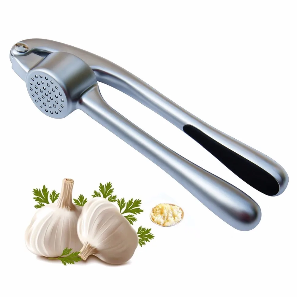 

3cm Round Stainless Steel Kitchen Squeeze Tool Alloy Crusher Garlic Presses Fruit & Vegetable Cooking Tools Accessories