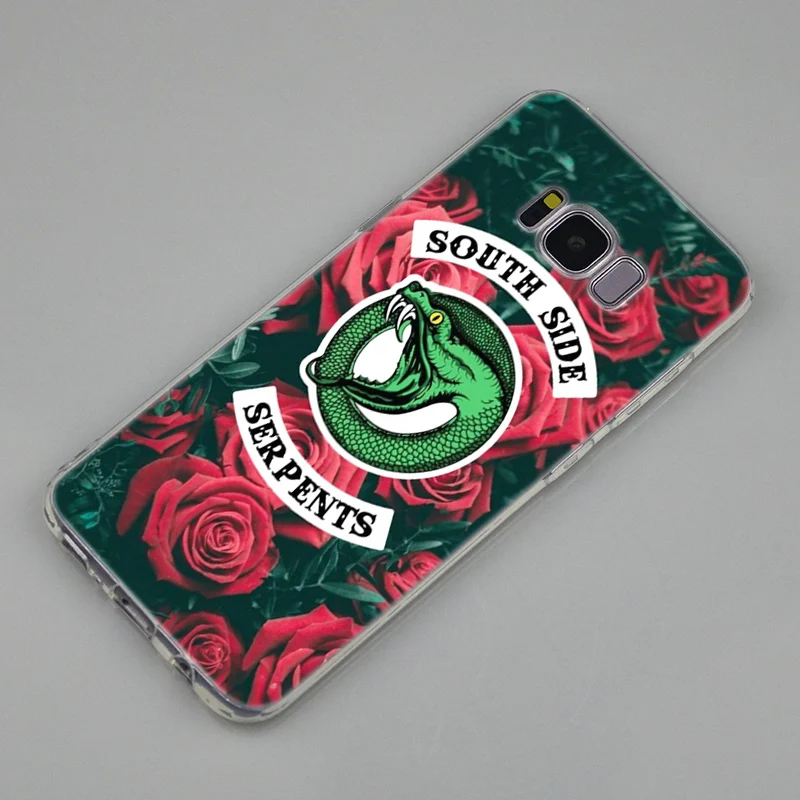 Силиконовый чехол Riverdale South Side Serpents с логотипом для Samsung Galaxy Note 10 Plus S8 S9 S10 5G S6 S7 Edge S5