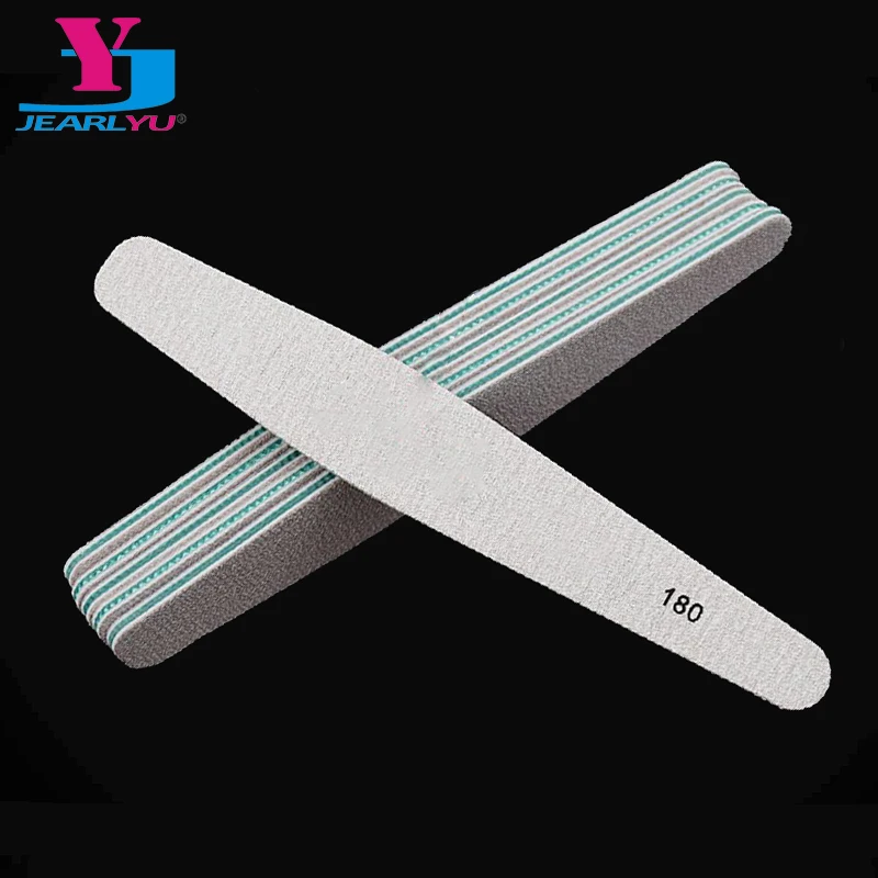 10 шт./лот буферные инструменты для ногтей серые пилки 180/180 шлифовальная капля