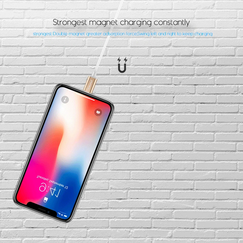 Suntaiho 2 в 1 Магнитный кабель для быстрой зарядки для iPhone XR 8 7 Plus Магнитный адаптер для samsung Galaxy S10 для redmi Note 7 mi 9