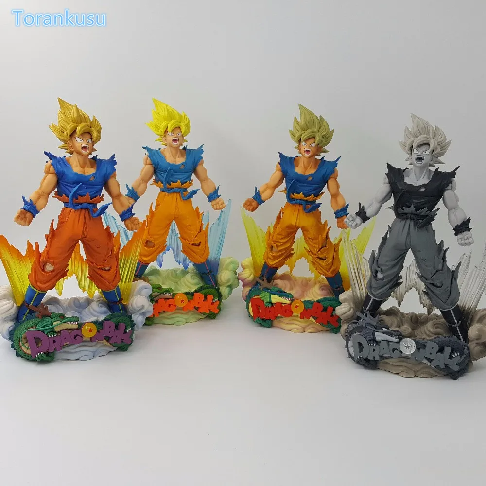 Экшн фигурка Dragon Ball Z Супер Saiyan MSP ПВХ модель игрушки 240 мм аниме Драконий шар и