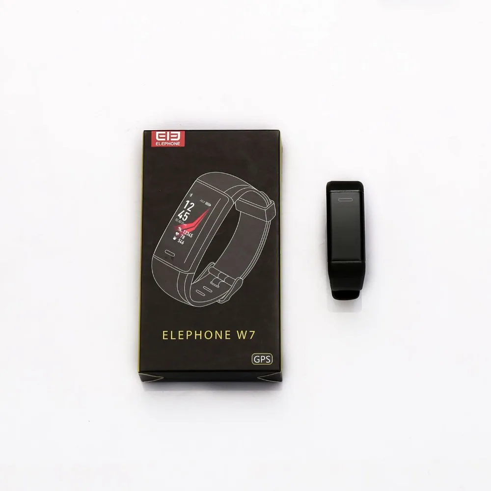 Elephone W7 сердечного ритма Смарт Bluetooth браслет калорий gps Фитнес трекер Браслет для