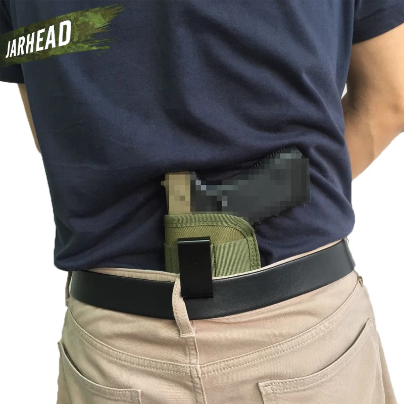 Универсальная кобура IWB OWB скрытая для переноски пистолета металлический зажим