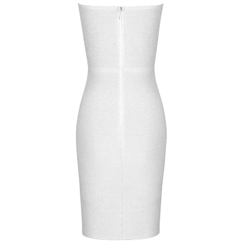 Женское серебряное платье корсет Ocstrade вечерние Клубные платья без бретелек