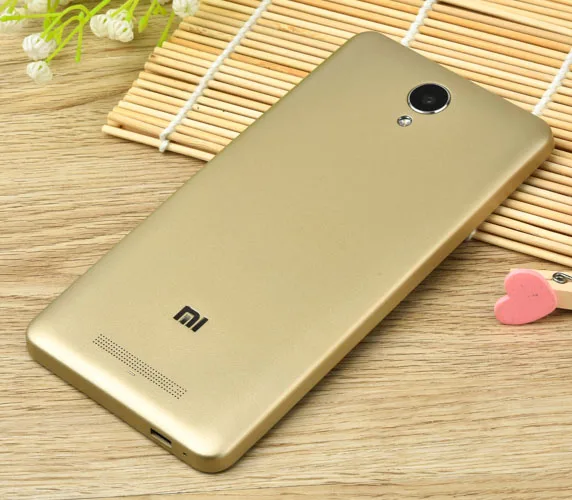 Задняя крышка аккумулятора для Xioami Redmi note 2 черный/белый/золотой чехол батареи note2