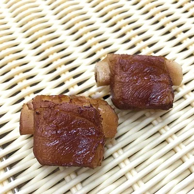 No.1 Simulation cooked food Fake Meat Model Ornaments Photography Props PVC Chicken wings ribs shrimp ribs Decorative Home Crafts Toy - Цвет: No.1