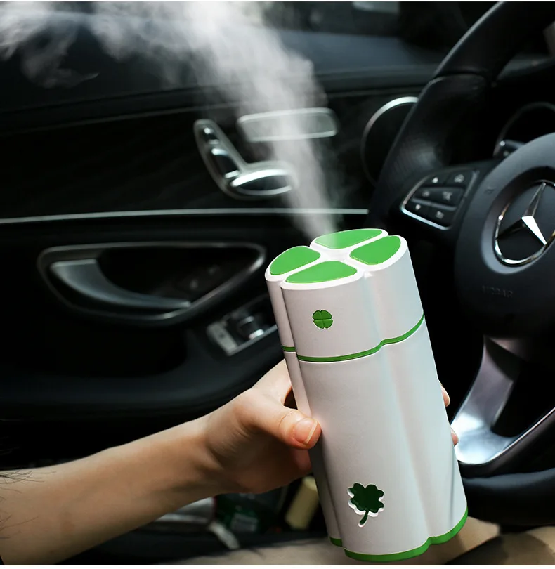 

ALDXY100-Q77,New clover night light humidifier, large capacity USB mini car office desktop air humidifier