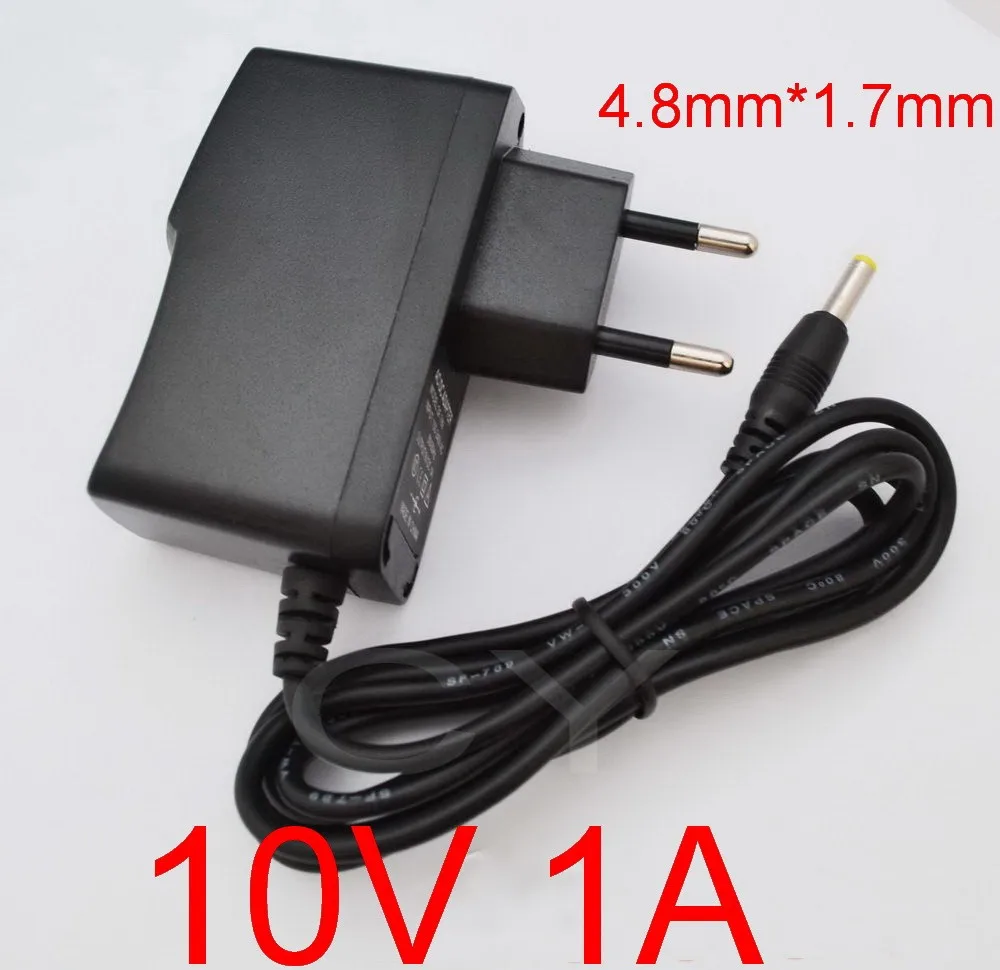 1 шт. 10V1A Новый AC 100 в 240 конвертер адаптер DC 10 1A 1000мА источник питания штепсельная