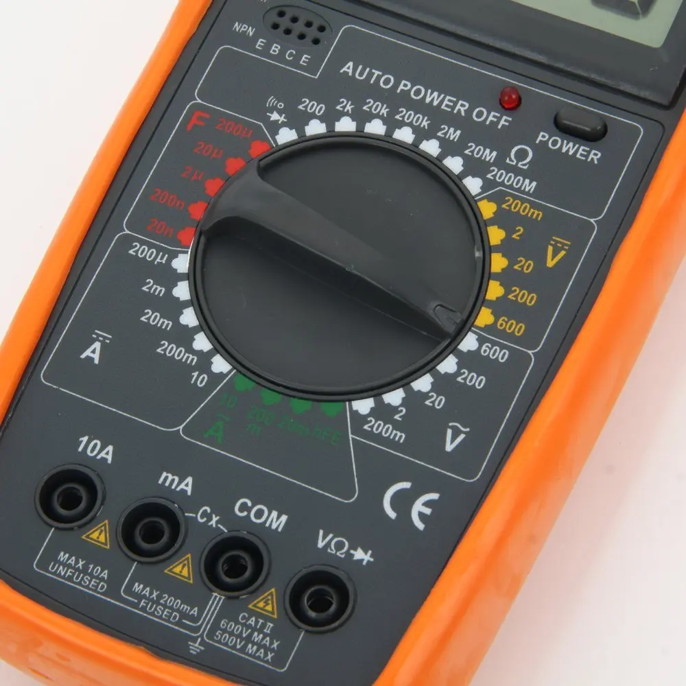 Digital Multimeter DT9205A Voltmeter Ohmmeter Ammeter Capacitance Tester Free Shipping | Инструменты