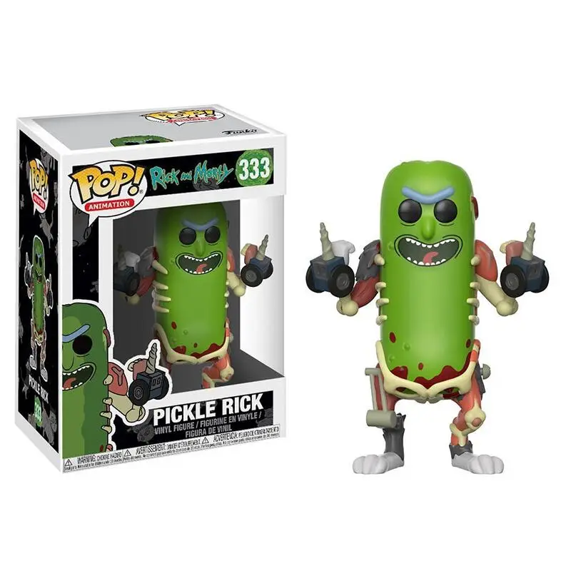 Funko POP аниме Рик и Морти Фигурки ПВХ Фильм модель мальчик девочка игрушки