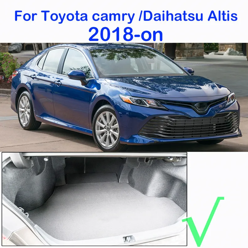Для Toyota Camry Daihatsu Altis 2018 грузовая подкладка для багажника задний багажник