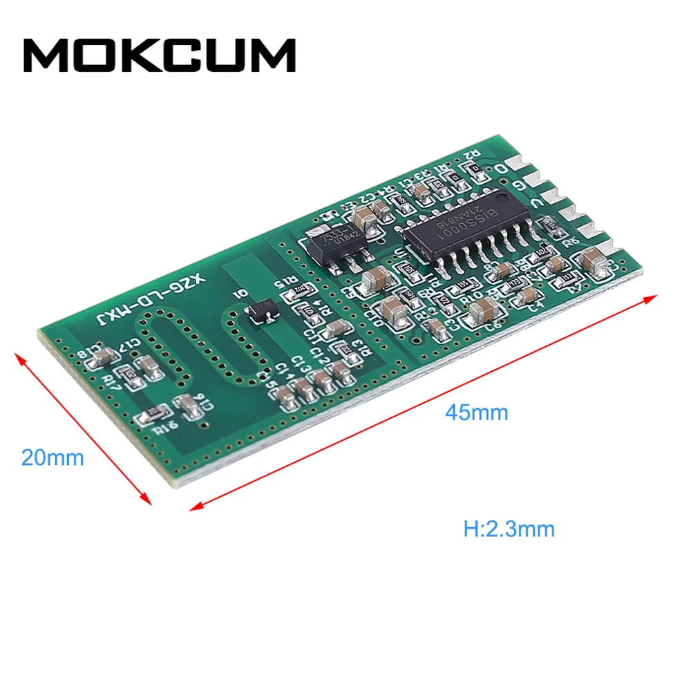 DC 12V 36V 3 V 5V до модуль микроволнового радиолокационного датчика задержка времени