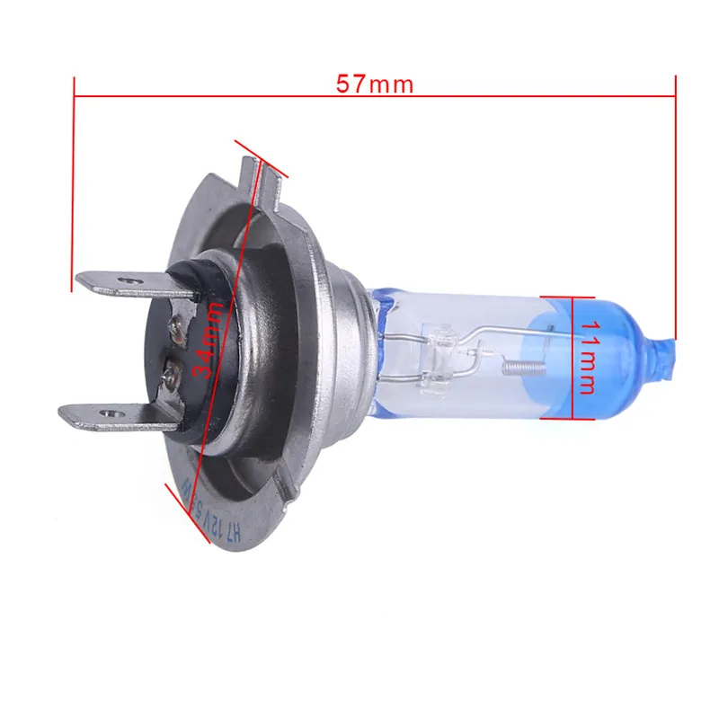 2 шт. ксеноновые лампы H7 55 Вт 12 В 4300k В|bulbs car|h7 55w 12vh7 |