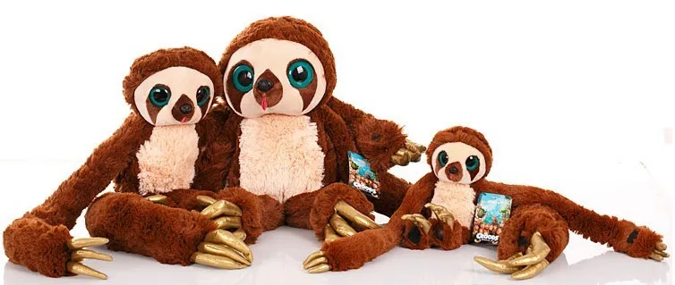 25 см до 65 см оригинальная длинная рука croods пояс обезьяна плюшевые игрушки животных Куклы для дня рождения Новогодний подарок 1 шт