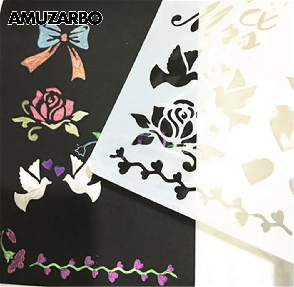 1 шт. шаблон для самостоятельного творчества и рисования на стене|Линейки| |