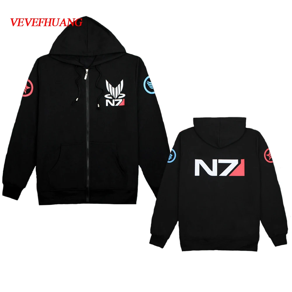 Костюм для косплея VEVEFHUANG куртка Джона Шепарда жакет N7 костюм с эффектом массы 3